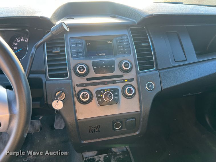 image for item JU9783 2016 Ford Taurus Police Interceptor