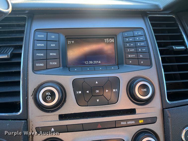 image for item JU9783 2016 Ford Taurus Police Interceptor