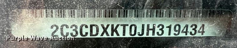 image for item KF9822 2018 Dodge Charger Police