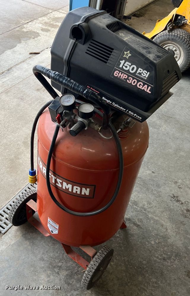 Craftsman 919.167310 air compressor in Pittsburg, KS Item KF9836 sold
