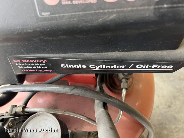 image for item KF9836 Craftsman 919.167310  air compressor