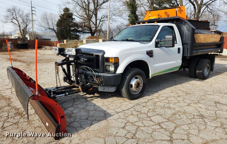 image for item KT9507 2009 Ford F350 Super Duty XL  dump bed pickup truck