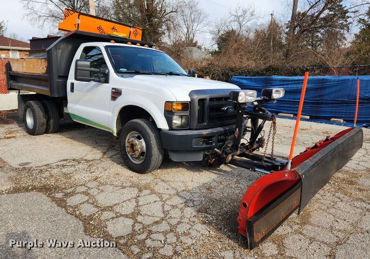 image for item KT9507 2009 Ford F350 Super Duty XL  dump bed pickup truck
