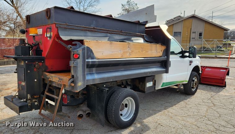image for item KT9507 2009 Ford F350 Super Duty XL  dump bed pickup truck