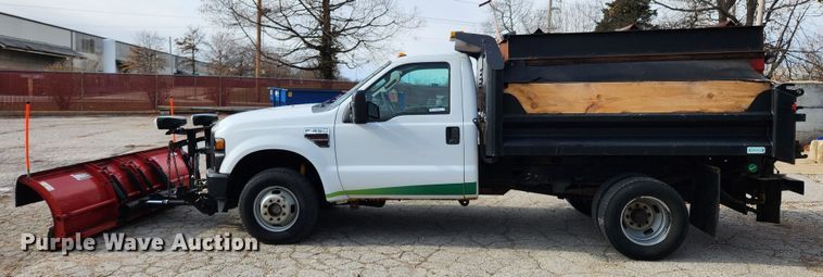 image for item KT9507 2009 Ford F350 Super Duty XL  dump bed pickup truck