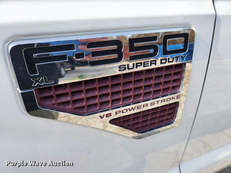 image for item KT9507 2009 Ford F350 Super Duty XL  dump bed pickup truck