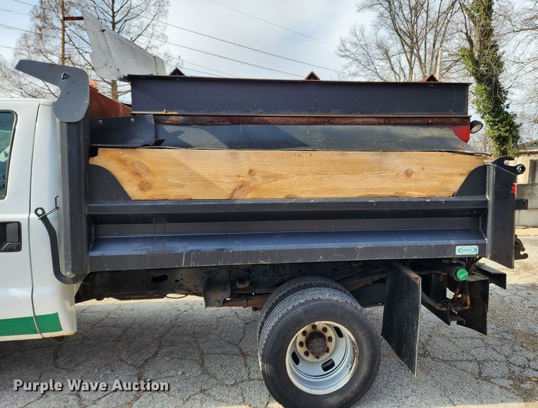 image for item KT9507 2009 Ford F350 Super Duty XL  dump bed pickup truck
