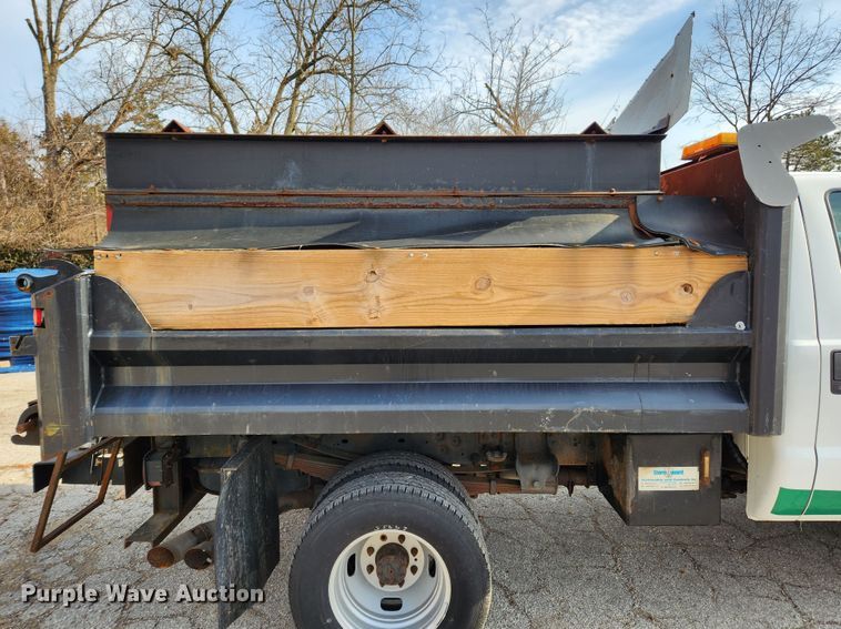 image for item KT9507 2009 Ford F350 Super Duty XL  dump bed pickup truck