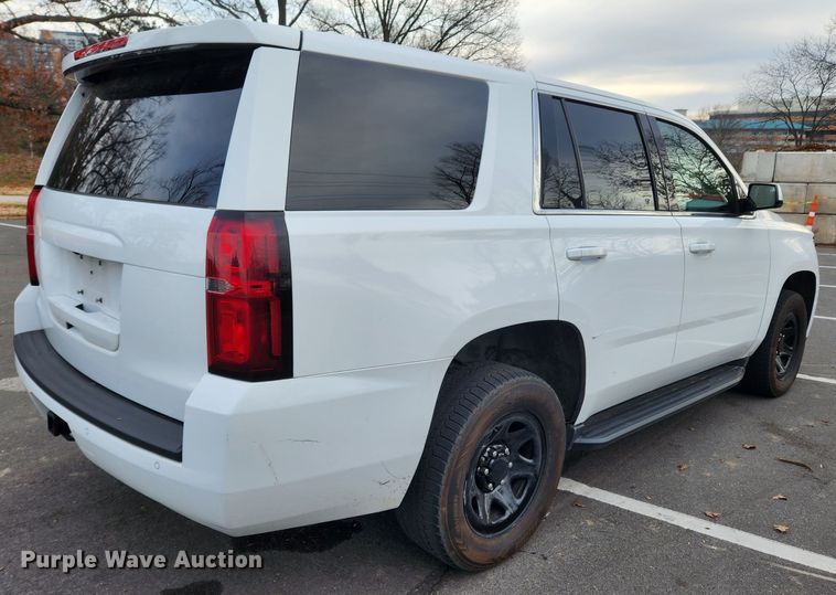 image for item KT9509 2017 Chevrolet Tahoe Police  SUV