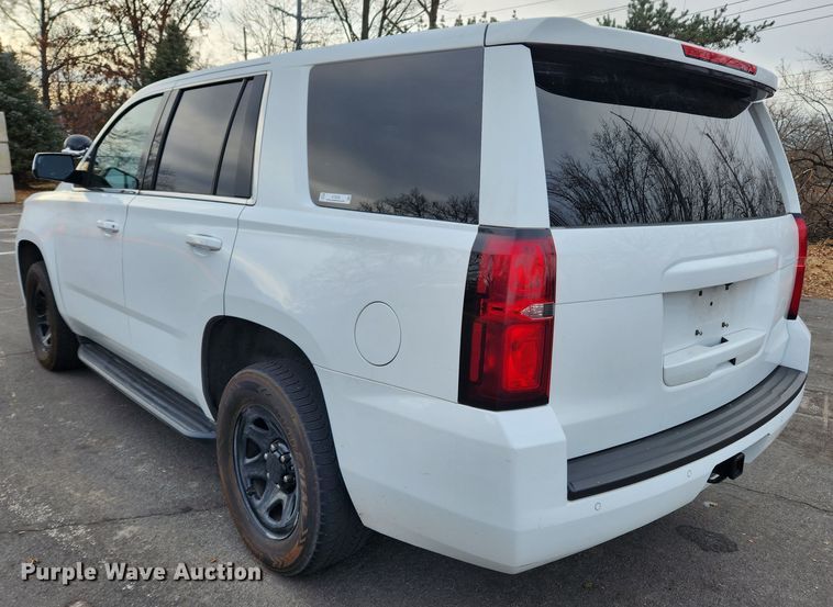 image for item KT9509 2017 Chevrolet Tahoe Police  SUV