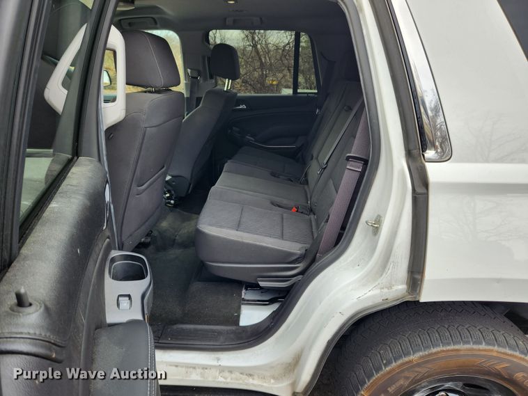 image for item KT9509 2017 Chevrolet Tahoe Police  SUV