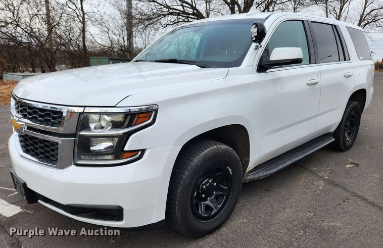 image for item KT9511 2018 Chevrolet Tahoe Police  SUV
