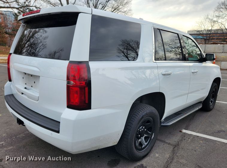image for item KT9511 2018 Chevrolet Tahoe Police  SUV