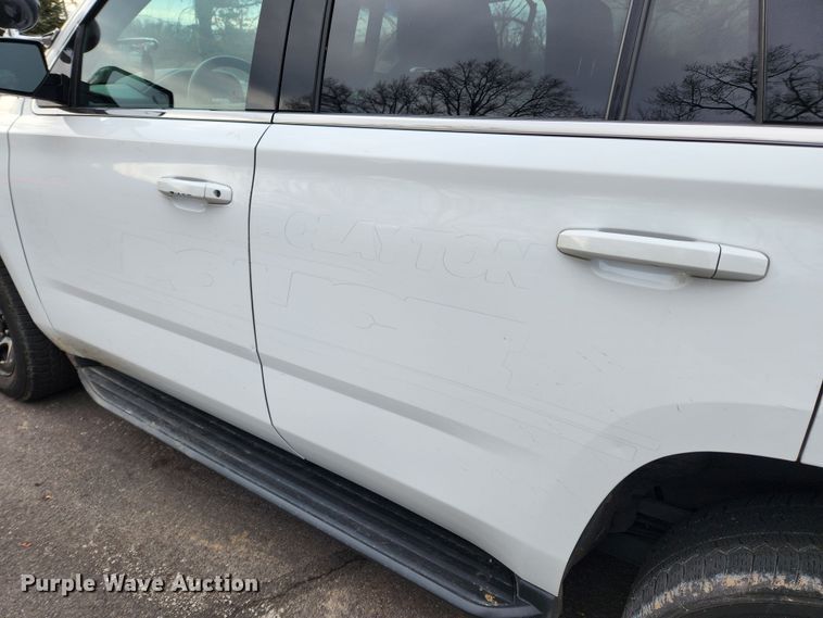 image for item KT9511 2018 Chevrolet Tahoe Police  SUV