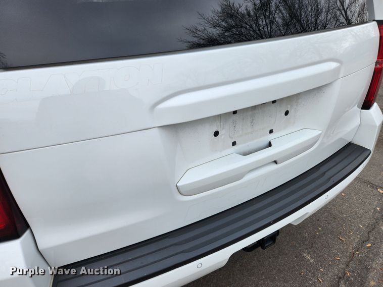 image for item KT9511 2018 Chevrolet Tahoe Police  SUV