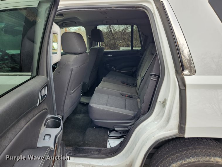 image for item KT9511 2018 Chevrolet Tahoe Police  SUV