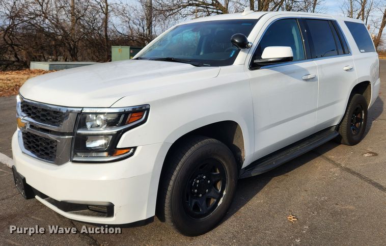 image for item KT9512 2018 Chevrolet Tahoe Police  SUV