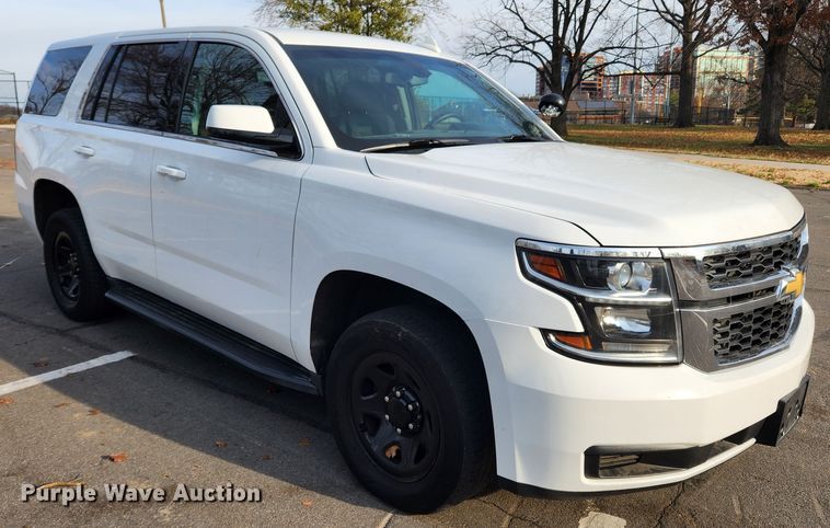 image for item KT9512 2018 Chevrolet Tahoe Police  SUV