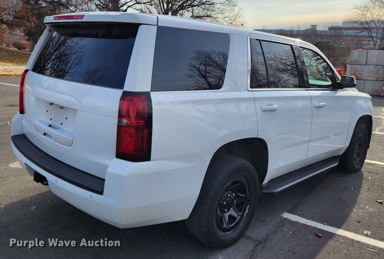 image for item KT9512 2018 Chevrolet Tahoe Police  SUV