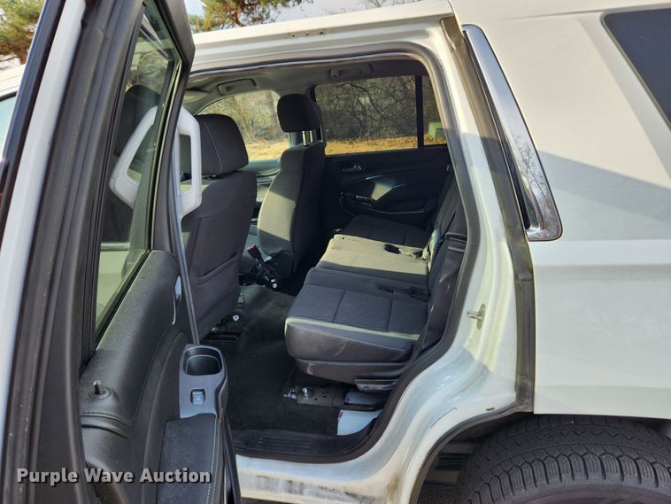 image for item KT9512 2018 Chevrolet Tahoe Police  SUV