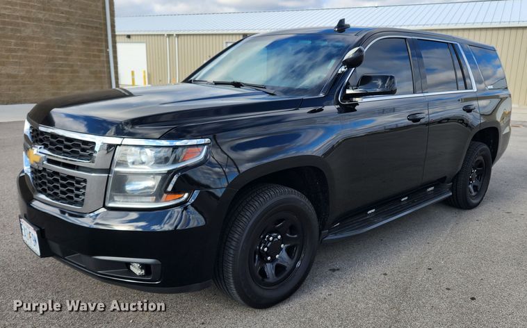 image for item KT9513 2018 Chevrolet Tahoe Police  SUV