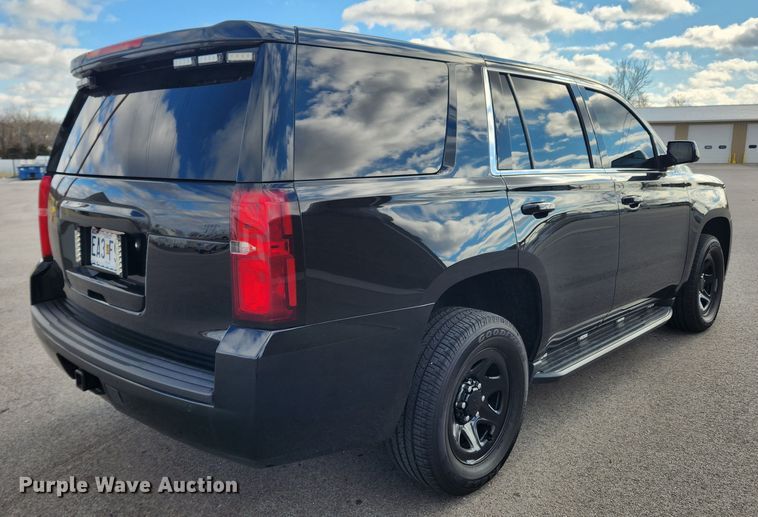 image for item KT9513 2018 Chevrolet Tahoe Police  SUV