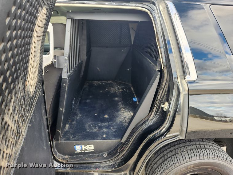 image for item KT9513 2018 Chevrolet Tahoe Police  SUV