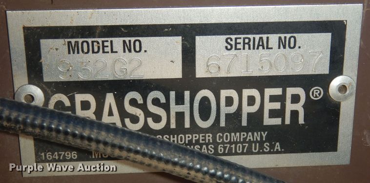 image for item LG9805 Grasshopper 932  ZTR lawn mower