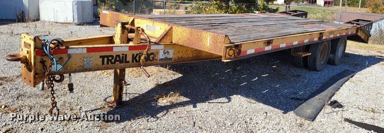 image for item LR9058 1998 Trail King TK20  equipment trailer