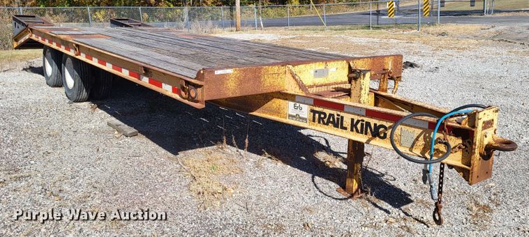 image for item LR9058 1998 Trail King TK20  equipment trailer