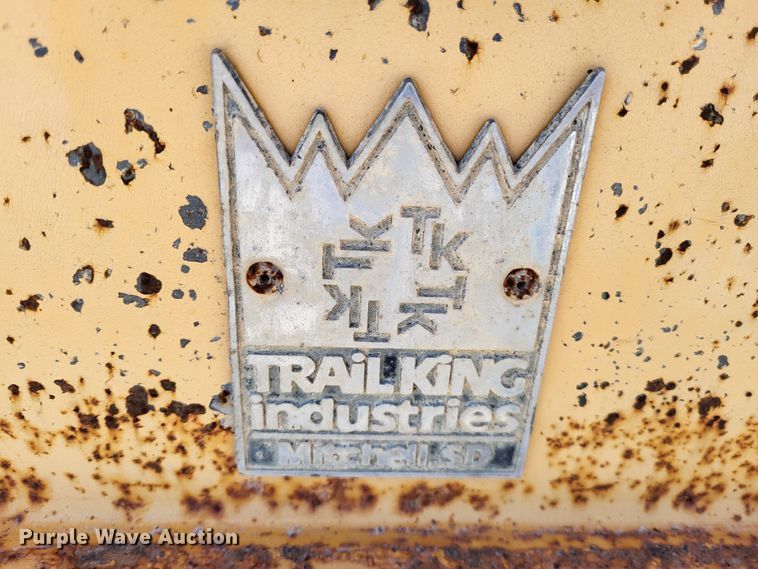 image for item LR9058 1998 Trail King TK20  equipment trailer