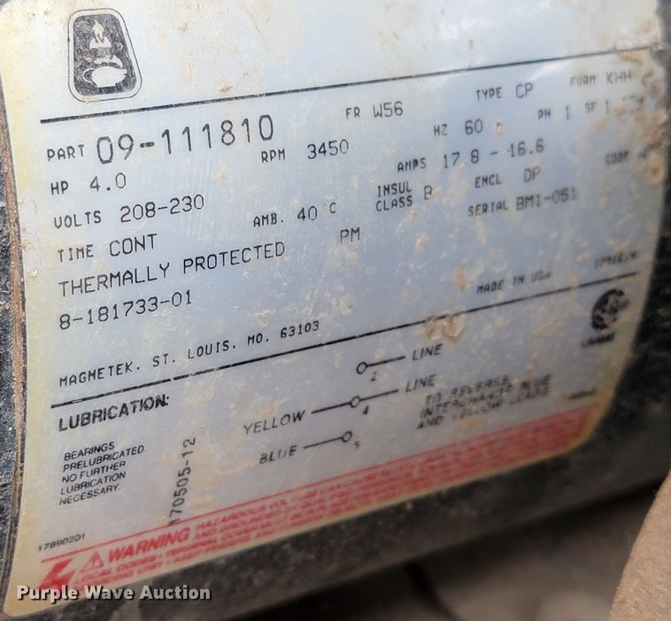 image for item ME9625 Aladin  pressure washer