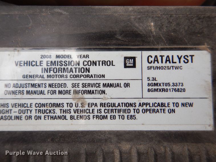 image for item MJ9907 2008 Chevrolet Silverado 1500 LT  Ext. Cab pickup truck