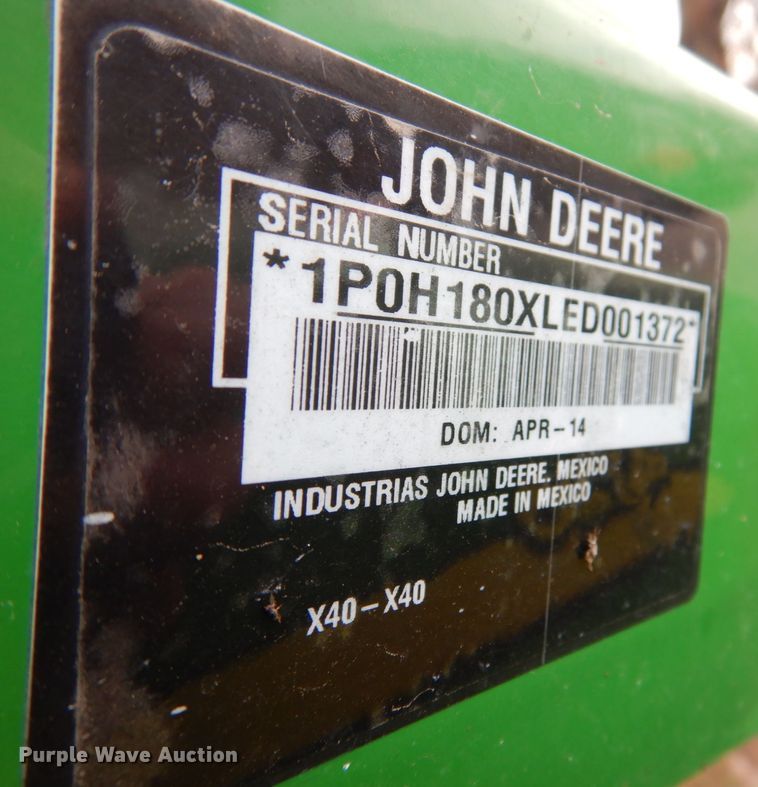 image for item MJ9912 2008 John Deere 4120  MFWD tractor