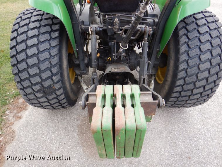 image for item MJ9912 2008 John Deere 4120  MFWD tractor