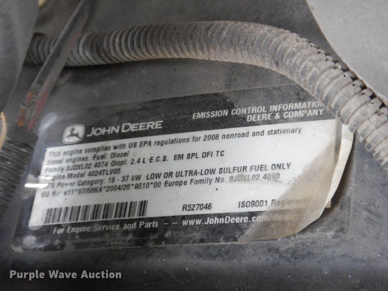 image for item MJ9912 2008 John Deere 4120  MFWD tractor