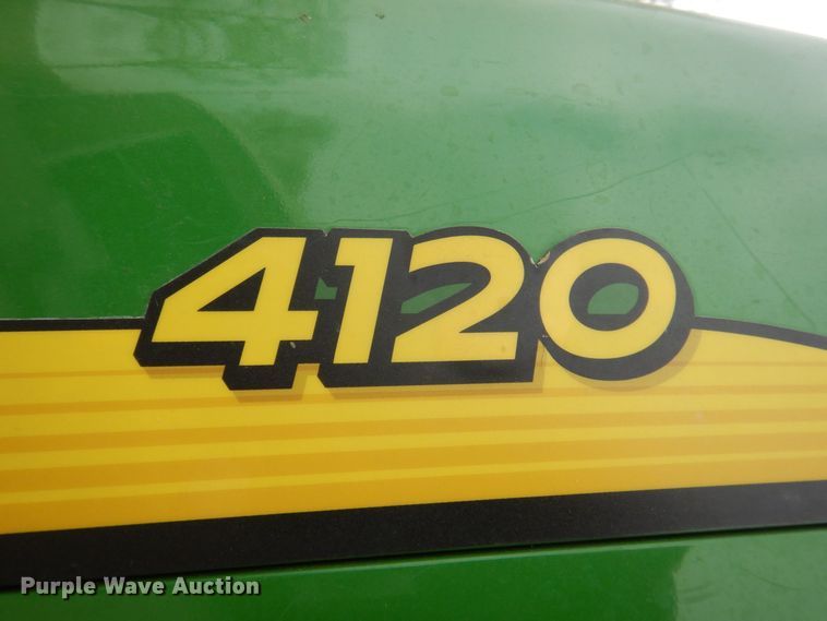 image for item MJ9912 2008 John Deere 4120  MFWD tractor