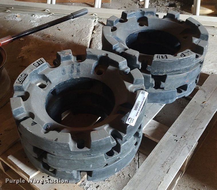 image for item MM9911 (6) tractor wheel weights