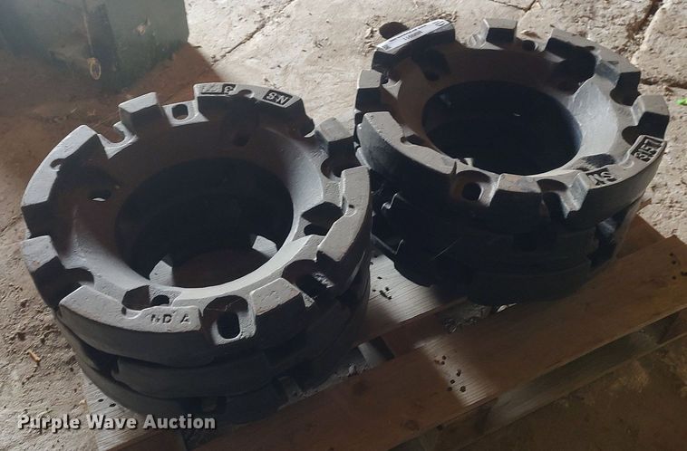 image for item MM9911 (6) tractor wheel weights