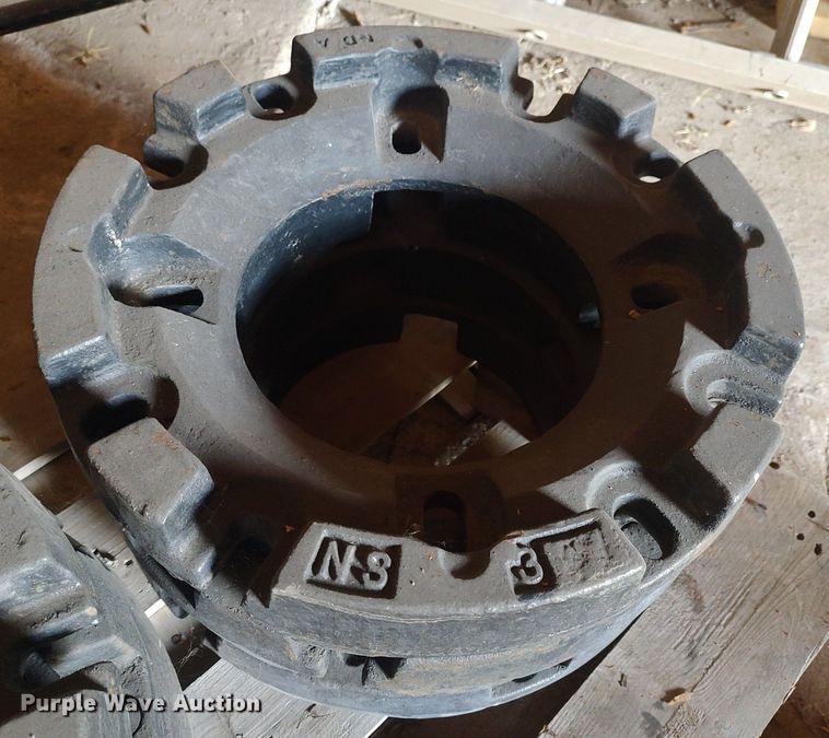 image for item MM9911 (6) tractor wheel weights