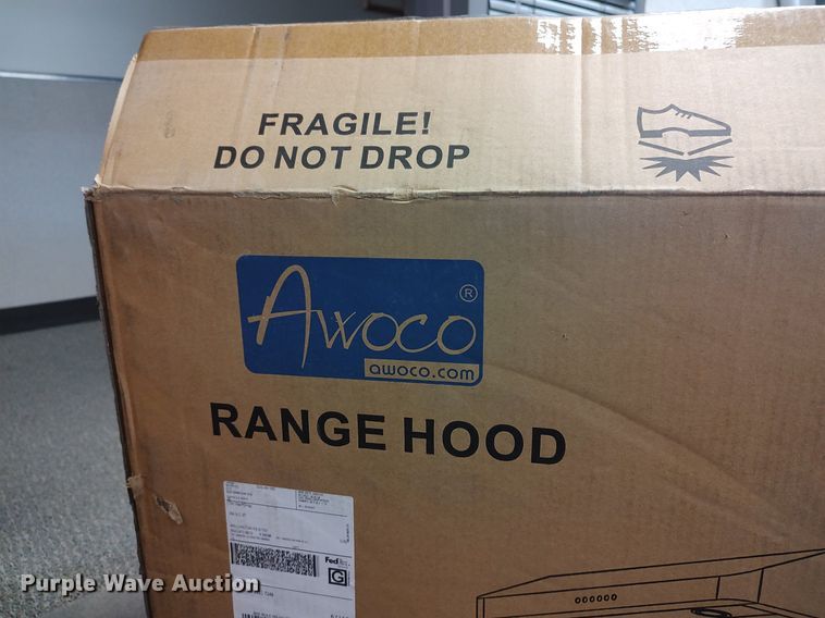 image for item MM9914 Awoco RHR06-30  stainless steel range hood