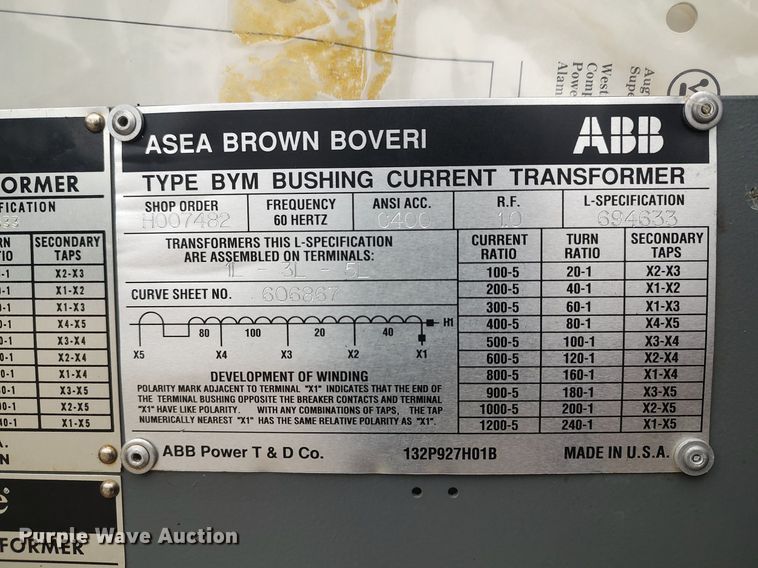 image for item MM9918 Oil circuit breaker