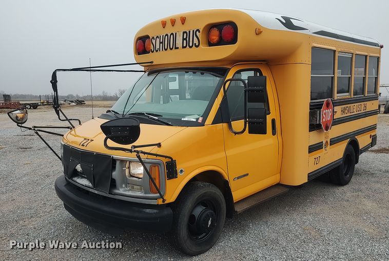 image for item MM9934 1998 Chevrolet Express G3500  school bus