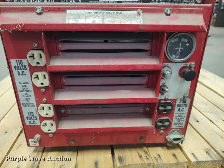 image for item MM9937 Lincoln Electric Weldanpower 250 G9 Pro  welder/generator