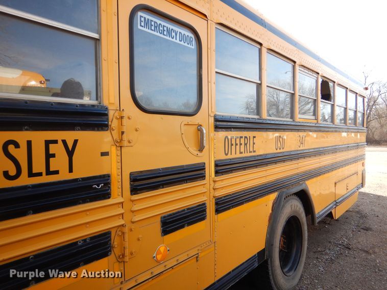 image for item MP9034 1994 Blue Bird TC2000  school bus