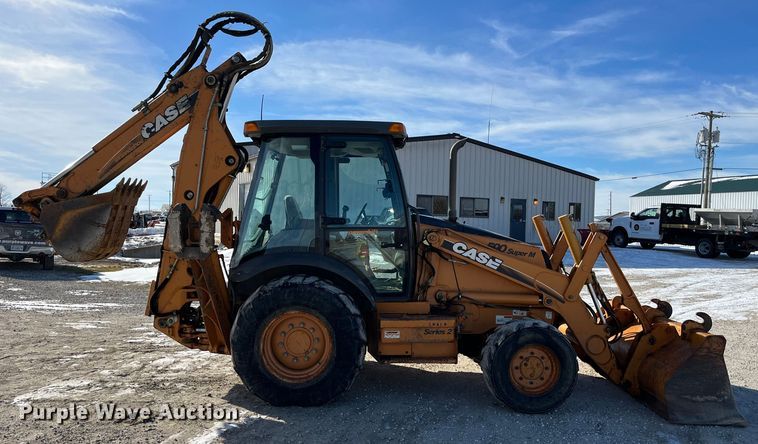 image for item MW9438 2005 Case 590 Super M Series 2  backhoe