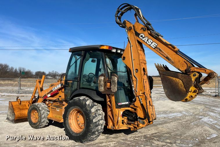 image for item MW9438 2005 Case 590 Super M Series 2  backhoe