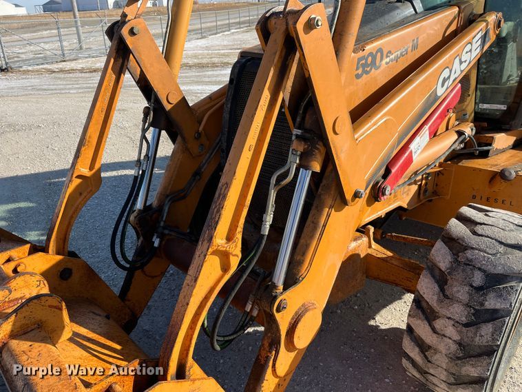 image for item MW9438 2005 Case 590 Super M Series 2  backhoe