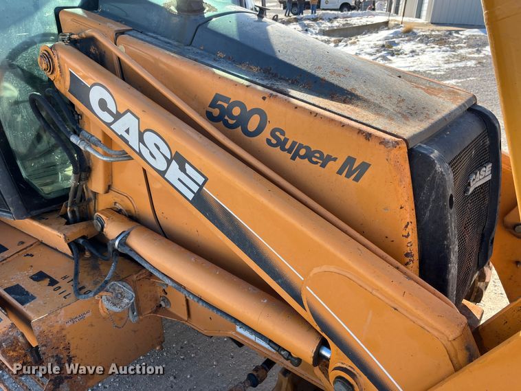 image for item MW9438 2005 Case 590 Super M Series 2  backhoe