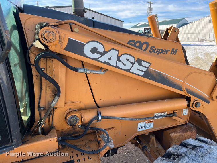 image for item MW9438 2005 Case 590 Super M Series 2  backhoe